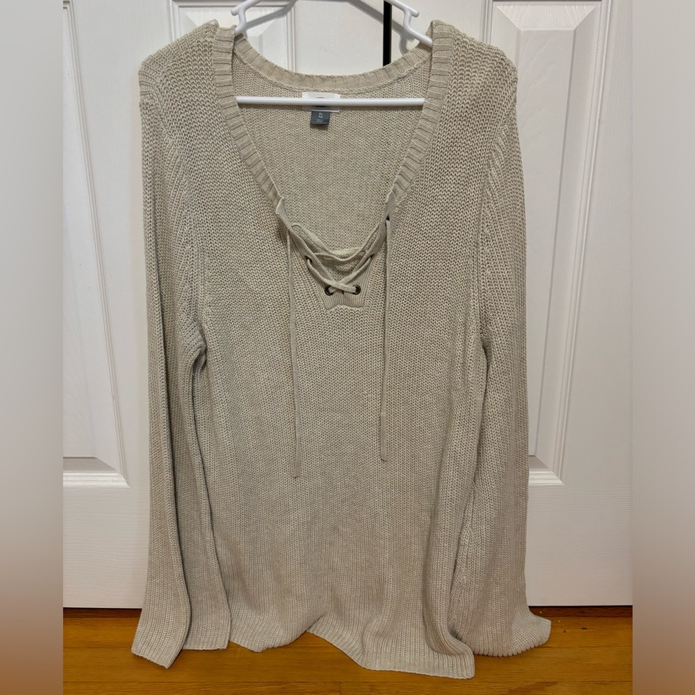Bell Sleeve Sweater